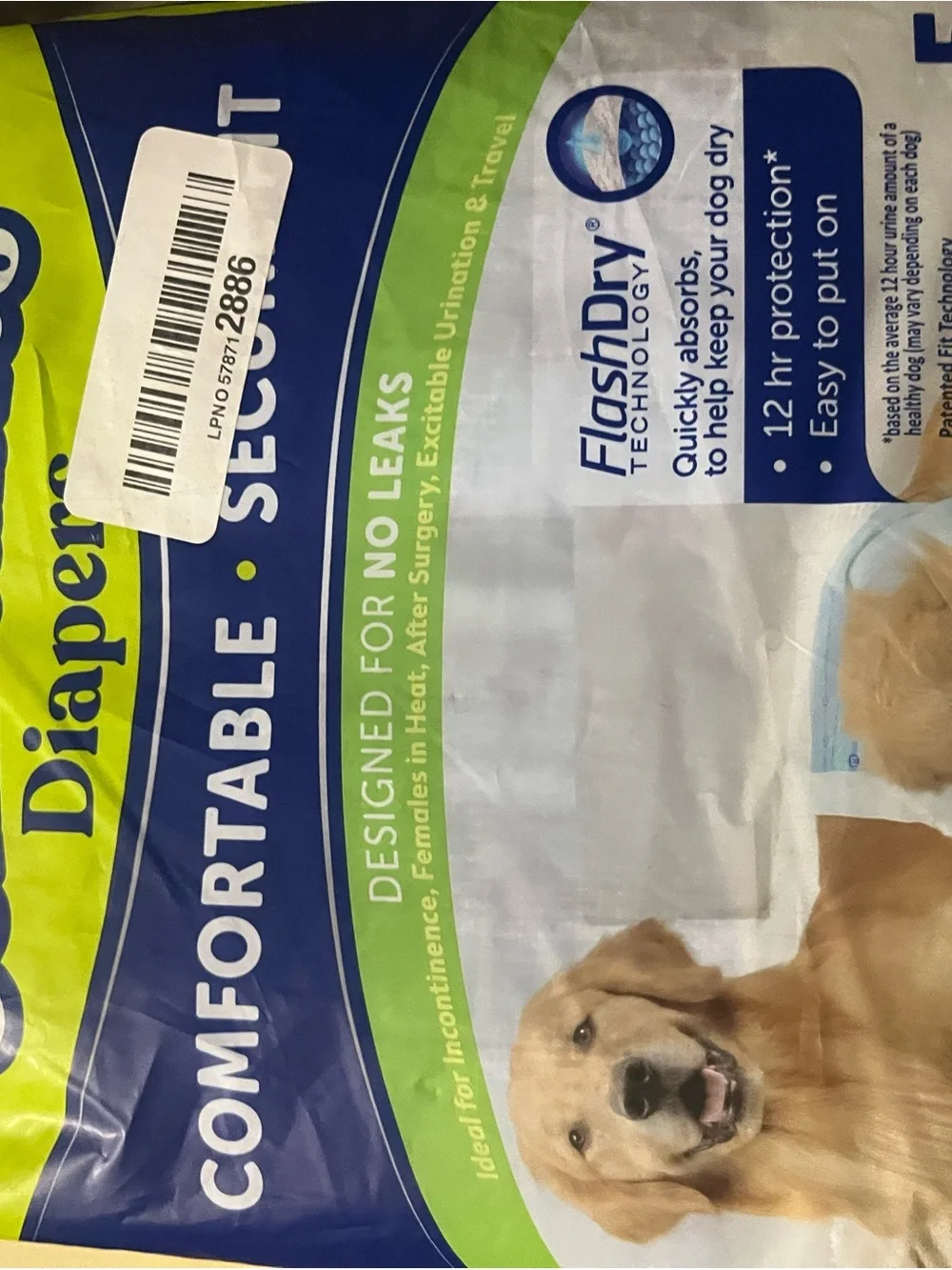 Comfitables Diapers - Lime Green